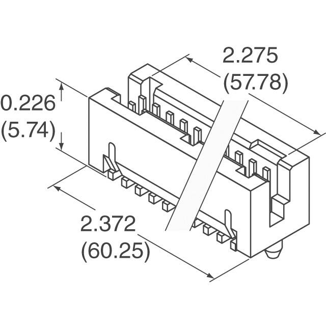 87409-145LF Amphenol ICC (FCI)  Embases à broches mâles